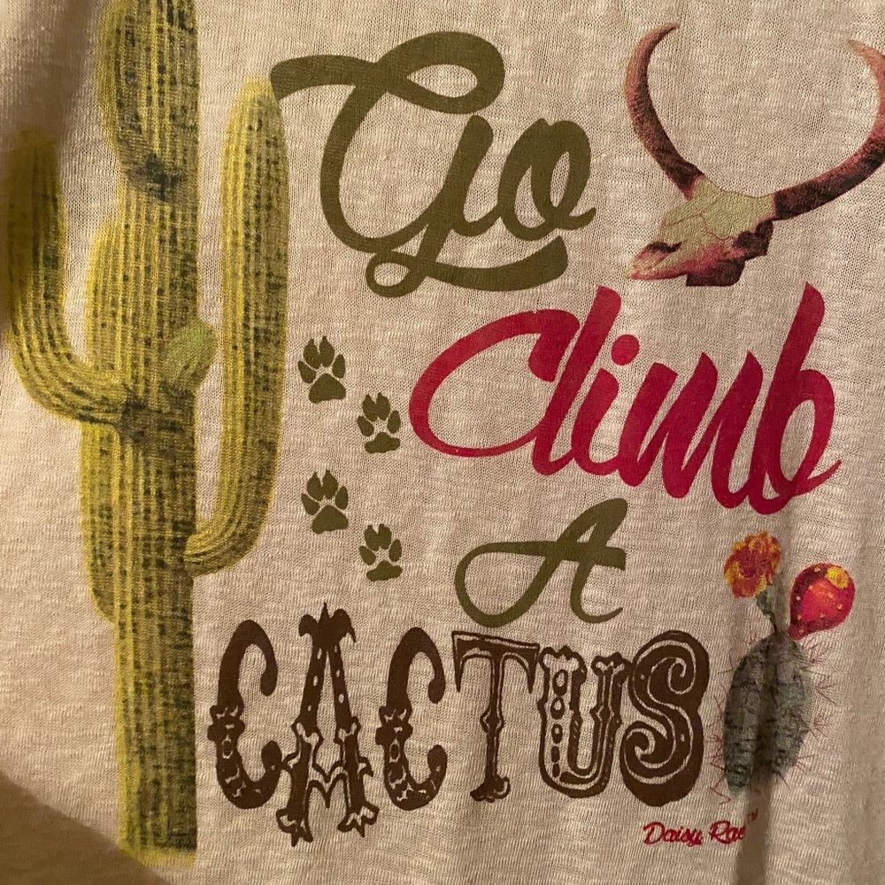 Go Climb A Cactus blouse